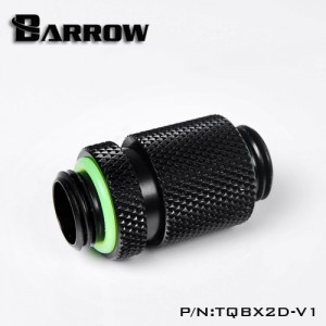 Barrow G1/4" 20-23mm Adjustable SLI / Crossfire Connector - Black (TQBX2D-V1)