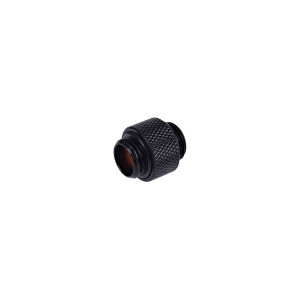 Alphacool G1/4" HF 10mm Male to Male Extension Fitting - Deep Black (17215)