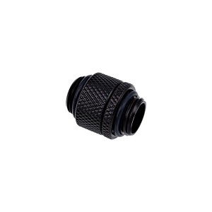 Alphacool Eiszapfen G1/4" Male To Male Rotatable Adapter Fitting - Black (17244)