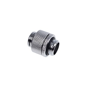 Alphacool Eiszapfen G1/4" Male To Male Rotatable Adapter Fitting - Chrome (17245)