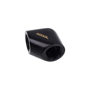 Alphacool Eiszapfen G1/4" 90° Female to Female L-Connector - Black (17258)