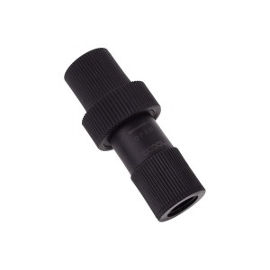 Alphacool HF Quick Release Connector  With Bulkhead G1/4 Inner Thread - Plastic - Black (17396)