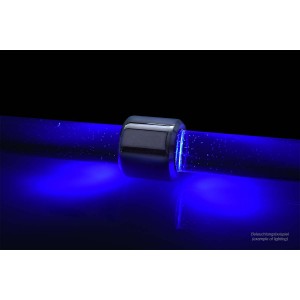 Alphacool Aurora HardTube LED Ring 13mm Chrome - Blue (15326)