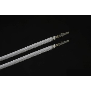 Darkside 17.5" (45cm) Female-Female Pre-Sleeved ATX and PCI-E Wire – Titanium Gray (DS-0689)