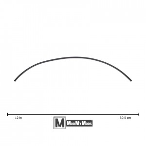 ModMyMods 1/8" (3mm) 3:1 Heatshrink Tubing - Black (MOD-0156)