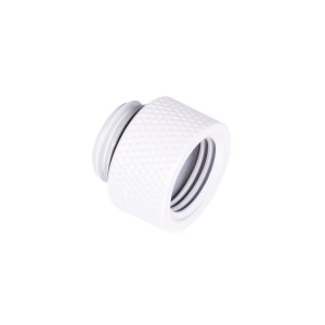 Alphacool Eiszapfen G1/4" Male to Female Extender Fitting - 10mm - White (17488)