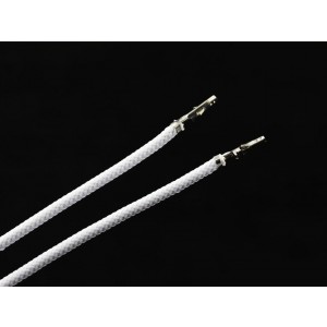 Darkside 17.5" (45cm) Female-Female Pre-Sleeved ATX and PCI-E Wire – White (DS-0647)