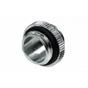 Alphacool G1/4 Male to Male 5mm Extension - Chrome (17035)