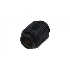 Alphacool G1/4 Male to Male Revolvable Extender Fitting- Black (17033)