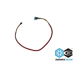 DimasTech® Pair of Black & Red Cables | 800mm (BT112)