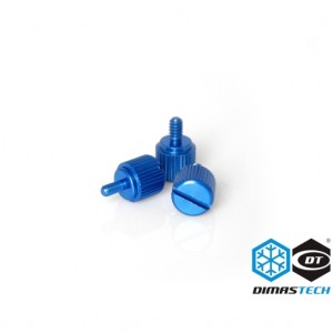 DimasTech® ThumbScrews M3 Thread 10 Pieces Pack - Dark Blue (BT083)
