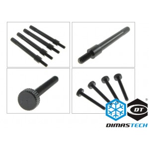 DimasTech® RadExt Fan Fix M3 & ThumbScrews Metric M2,5 x 25mm for RadExt 120/140 (DS023)