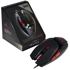 EVGA TORQ X10 Carbon Gaming Mouse, Customizable, 8200 DPI, 5 Profiles, 9 Buttons, Ambidextrous (901-X1-1102-KR)