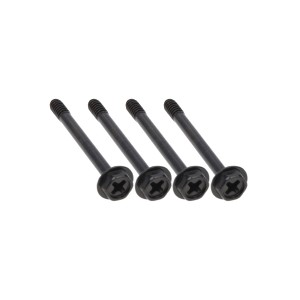 Phobya UNC 6-32 x 35mm Screws - Black Nickel - 4pcs (94579)