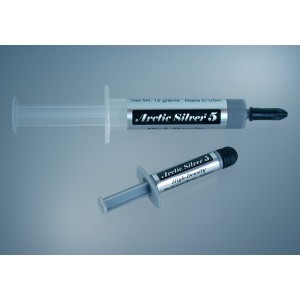 Arctic Silver 5 High-Density Silver Thermal Compound 12-Gram Tube (AS5-12G)