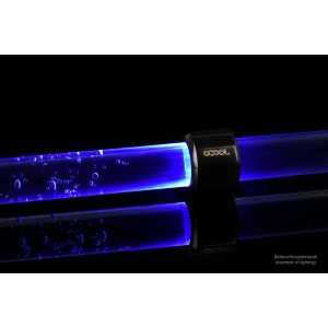 Alphacool Aurora HardTube LED Ring 13mm Deep Black -  Blue (15286)
