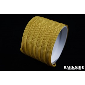 DarkSide 10mm (3/8") High Density SATA Cable Sleeving - GOLD II (DS-0759)