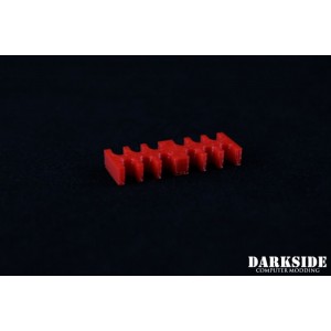 Darkside 12-Pin Cable Management Holder- Red (3DS-0013)