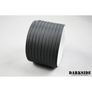 Darkside 6mm (1/4") High Density Cable Sleeving - Gun Metal (DS-0842)
