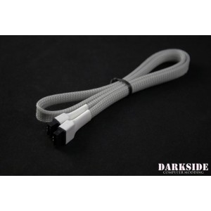 Darkside 60cm (24") SATA 3.0 180° to 180°  Data Cable with Latch -Titanium Gray 7P (DS-0825)