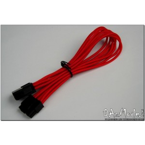 Darkside 4+4 EPS 12" (30cm) HSL Single Braid Extension Cable - Red UV (DS-0073)