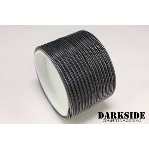 Darkside 4mm (5/32") High Density Cable Sleeving - Graphite (DS-HD4-GMC)
