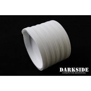 DarkSide 10mm (3/8") High Density SATA Cable Sleeving - White (DS-0116)