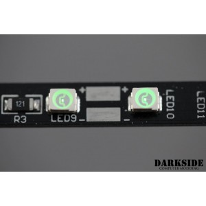 DarkSide 7.75" CONNECT Dimmable Rigid LED Strip - Green (DS-0313)