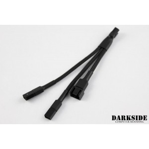 DarkSide CONNECT Pass-Through Y-Cable | 4" | 3-Pin - Type 4s (DS-0367)