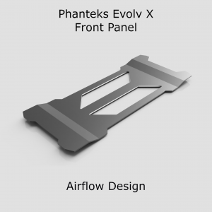 Phanteks Enthoo Evolv X Front Cover Air Flow Mod