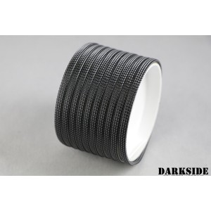 Darkside 6mm (1/4") High Density Cable Sleeving - Graphite (DS-HD6-GMC)