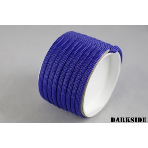 Darkside 6mm (1/4") High Density Cable Sleeving - Dark Blue UV (DS-HD6-BLU)