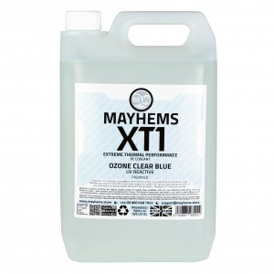 Mayhems - PC Coolant - XT1 Premix - Thermal Performance Series - UV Fluorescent | 5 Liter - Ozone Clear Blue (MXTP5LCB)