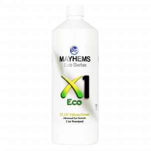 Mayhems X1 V2 Pre-Mixed Coolant - UV Yellow / Green | 1000ml (MX1P1LYG)