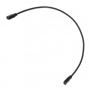 ModMyMods 4-Pin Female RGB LED Strip 30cm Extension Cable - Black (MOD-0199)