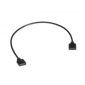 ModMyMods 5-Pin Female RGBW LED Strip 30cm Extension Cable - Black (MOD-0254)