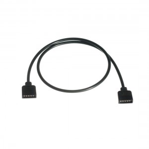 ModMyMods 5-Pin Female RGBW LED Strip 50cm Extension Cable - Black (MOD-0255)