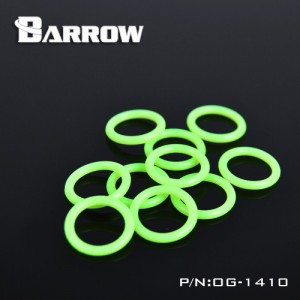 Barrow Replacement G1/4" O Ring - 10pcs - Green (OG-1410)