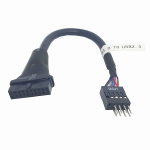 USB 3.0 to USB 2.0 Internal Adapter Cable - 19pin to 9pin (CAB304)