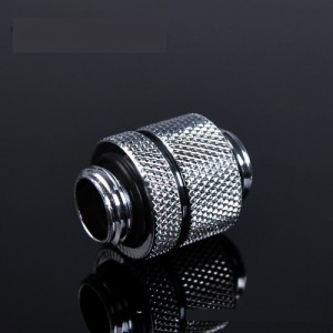 Barrow G1/4" 15mm Male to Male Extension Fitting with Micro Adjustment - Silver (THDJ15-V1-Silver)
