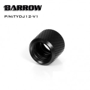 Barrow Multi-Link Coupler Adapter - 12mm OD Rigid Tube - Black (TYDJ12-V1)