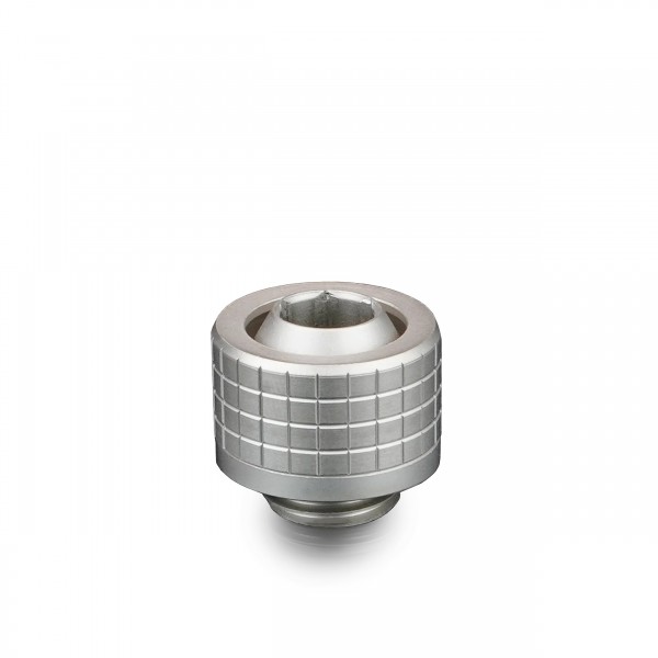 Thermal Grizzly DeltaMate 13/10mm SoftTube Compression Fitting - ST13 - Matte Nickel (TG-DM-FIT-0217)