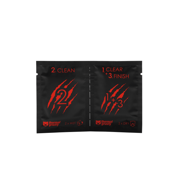 Thermal Grizzly Cleaning Wipes (TG-CW-10)