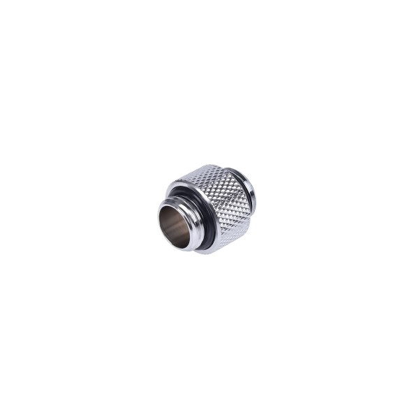 Alphacool G1/4" HF 10mm Male to Male Extension Fitting - Chrome (17199)