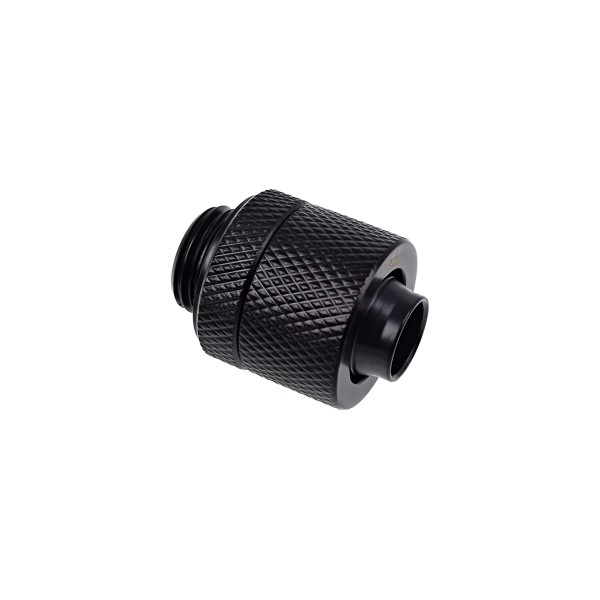 Alphacool Eiszapfen 3/8" ID x 1/2" OD G1/4" Compression Fitting - Black (17226)