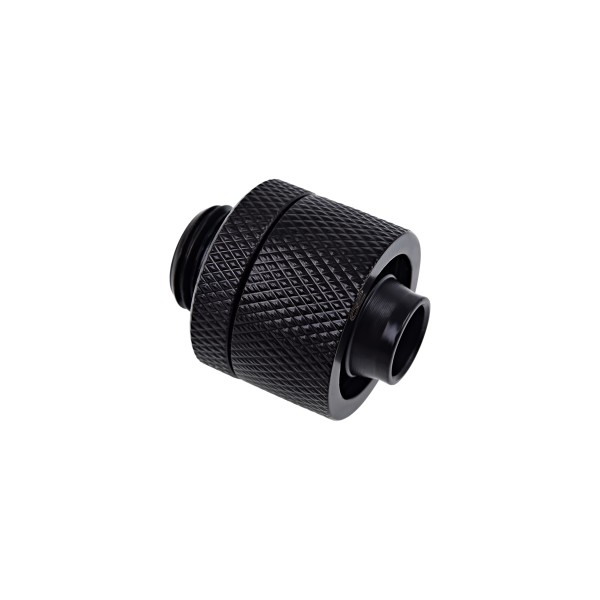 Alphacool Eiszapfen 3/8" ID x 5/8" OD G1/4" Compression Fitting - Black (17232)