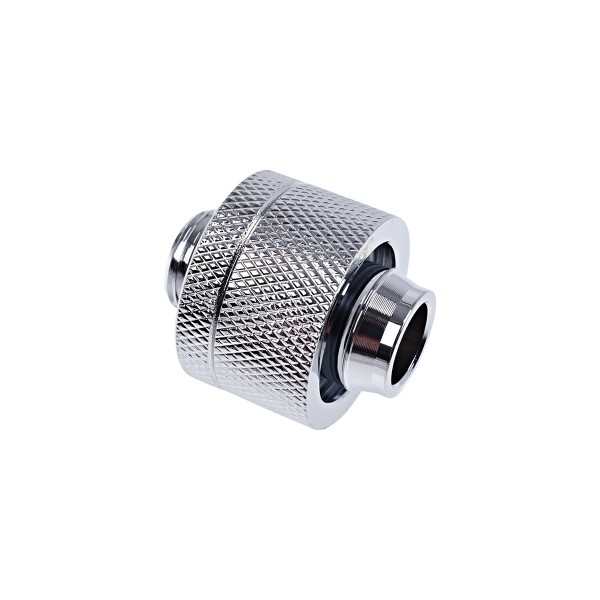 Alphacool Eiszapfen 1/2" ID x 3/4" OD G1/4 Compression Fitting - Chrome (17239)