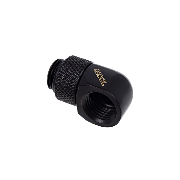 Alphacool Eiszapfen G1/4" 90° Rotary L-Connector - Black (17248)