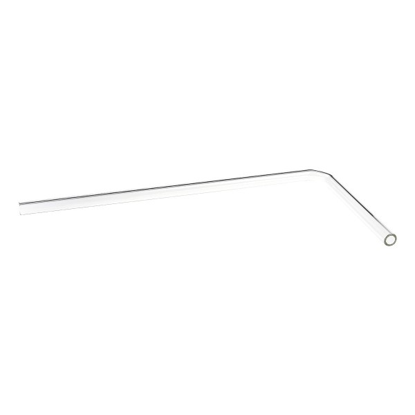 Alphacool 16/11mm 90° Borosilicate Glass HardTube - 20/40cm (18500)