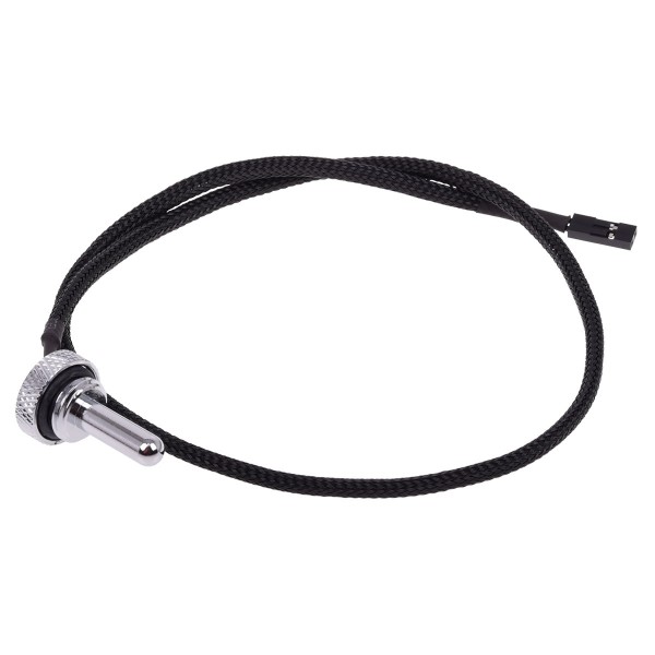 Alphacool Eiszapfen Temperature Sensor Plug G1/4 - Chrome (17364)